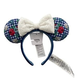 Cottage Minnie Mouse Ears Headband